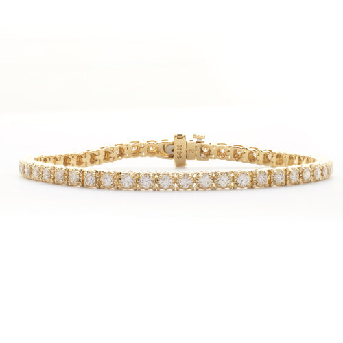 14KY 3.05CTW DIAMOND TENNIS BRACELET