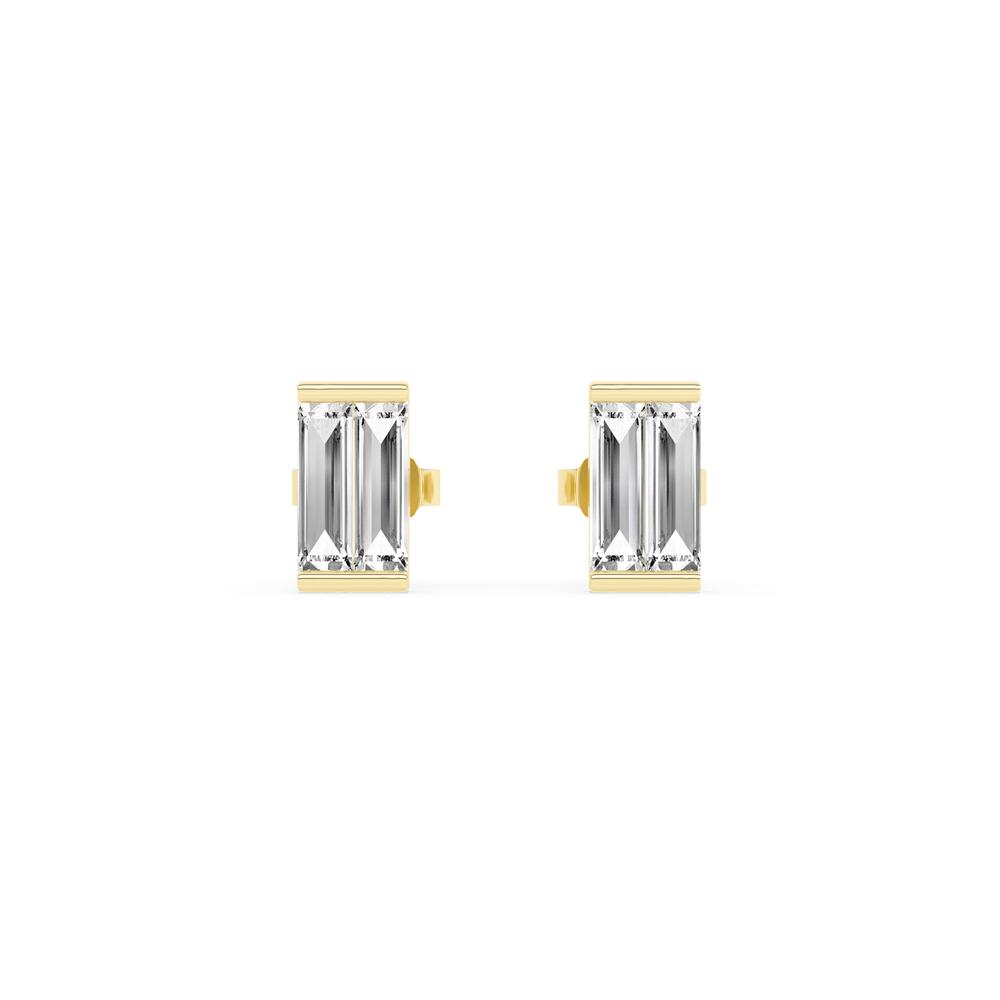 0.91 CTTW Lab Grown Diamond Stud Earrings Available in 14k White Gold,14k Yellow Gold,14k Rose Gold