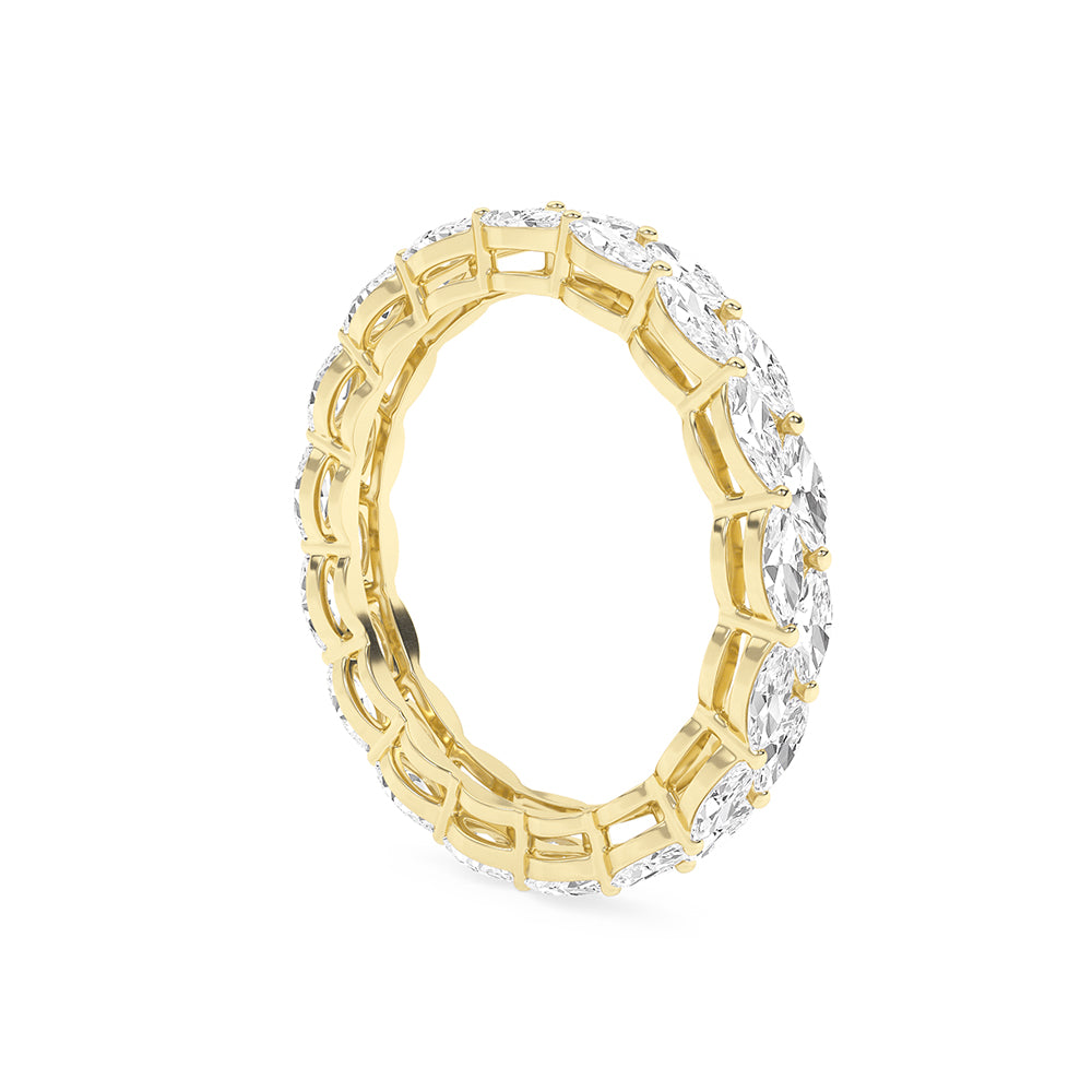 1.87 CTTW Lab Grown Diamond Eternity Ring Available in 14k White Gold,14k Yellow Gold,14k Rose Gold