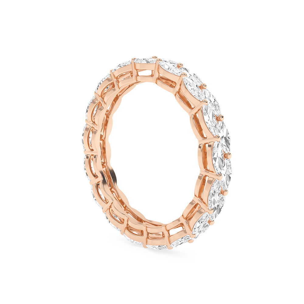 1.87 CTTW Lab Grown Diamond Eternity Ring Available in 14k White Gold,14k Yellow Gold,14k Rose Gold