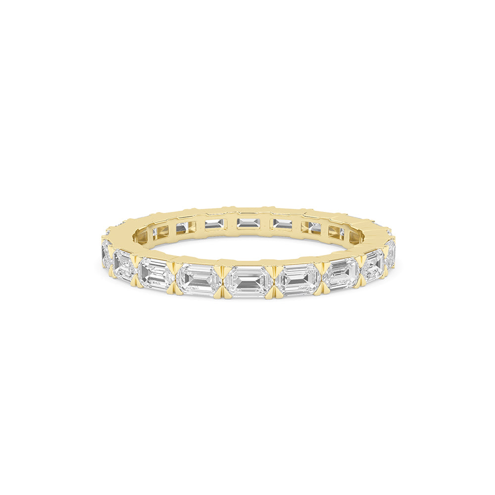 2.06 CTTW Lab Grown Diamond Eternity Ring Available in 14k White Gold,14k Yellow Gold,14k Rose Gold