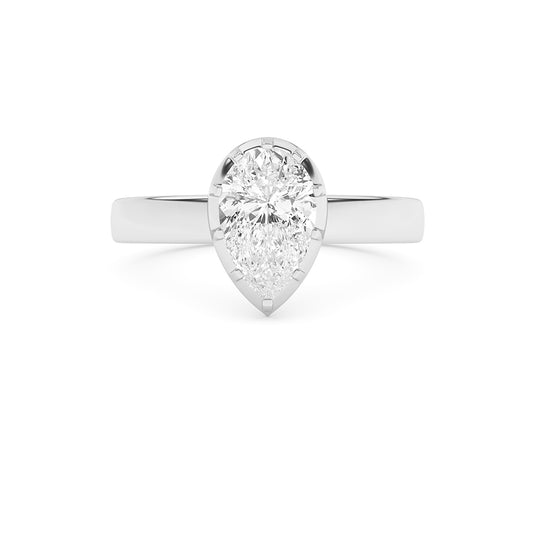 0.91 CTTW Lab Grown Diamond Solitaire Ring Available in 14k White Gold,14k Yellow Gold,14k Rose Gold