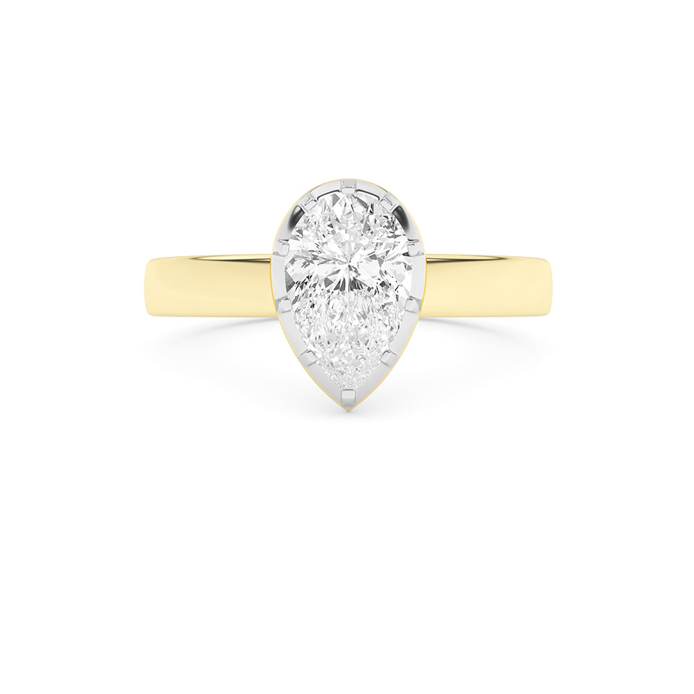 0.91 CTTW Lab Grown Diamond Solitaire Ring Available in 14k White Gold,14k Yellow Gold,14k Rose Gold