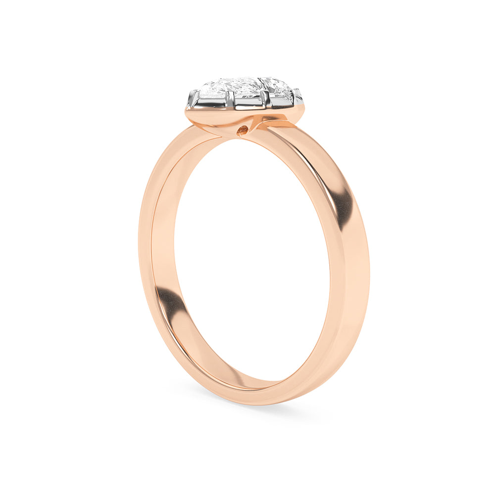 0.91 CTTW Lab Grown Diamond Solitaire Ring Available in 14k White Gold,14k Yellow Gold,14k Rose Gold