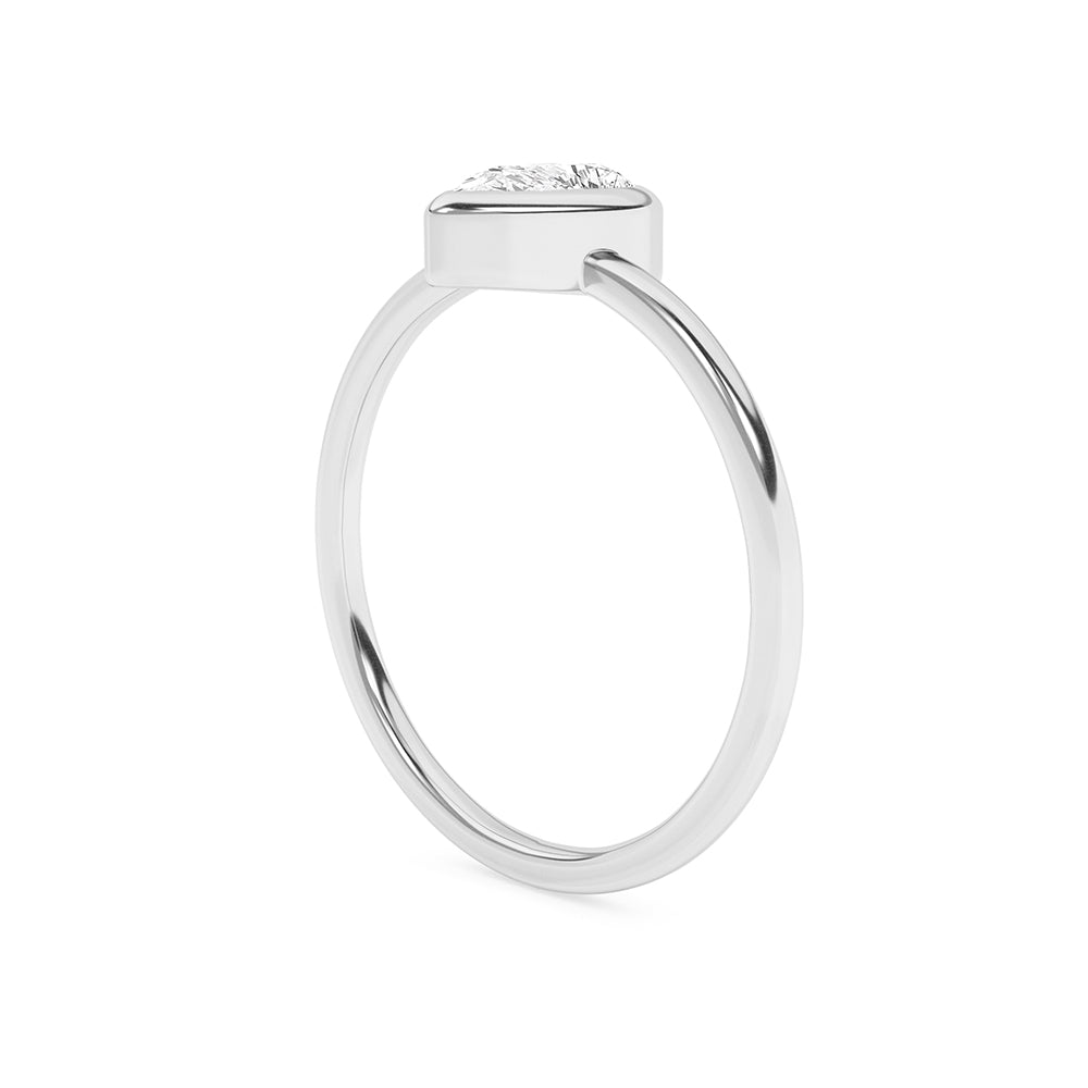 0.53 CTTW Lab Grown Diamond Solitaire Ring Available in 14k White Gold,14k Yellow Gold,14k Rose Gold