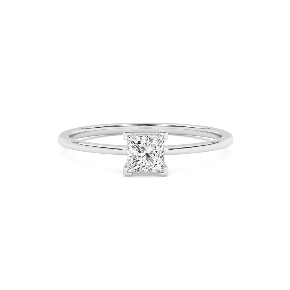 0.31 CTTW Lab Grown Diamond Solitaire Ring Available in 14k White Gold,14k Yellow Gold,14k Rose Gold