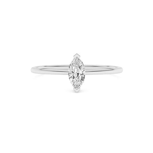 0.19 CTTW Lab Grown Diamond Solitaire Ring Available in 14k White Gold,14k Yellow Gold,14k Rose Gold