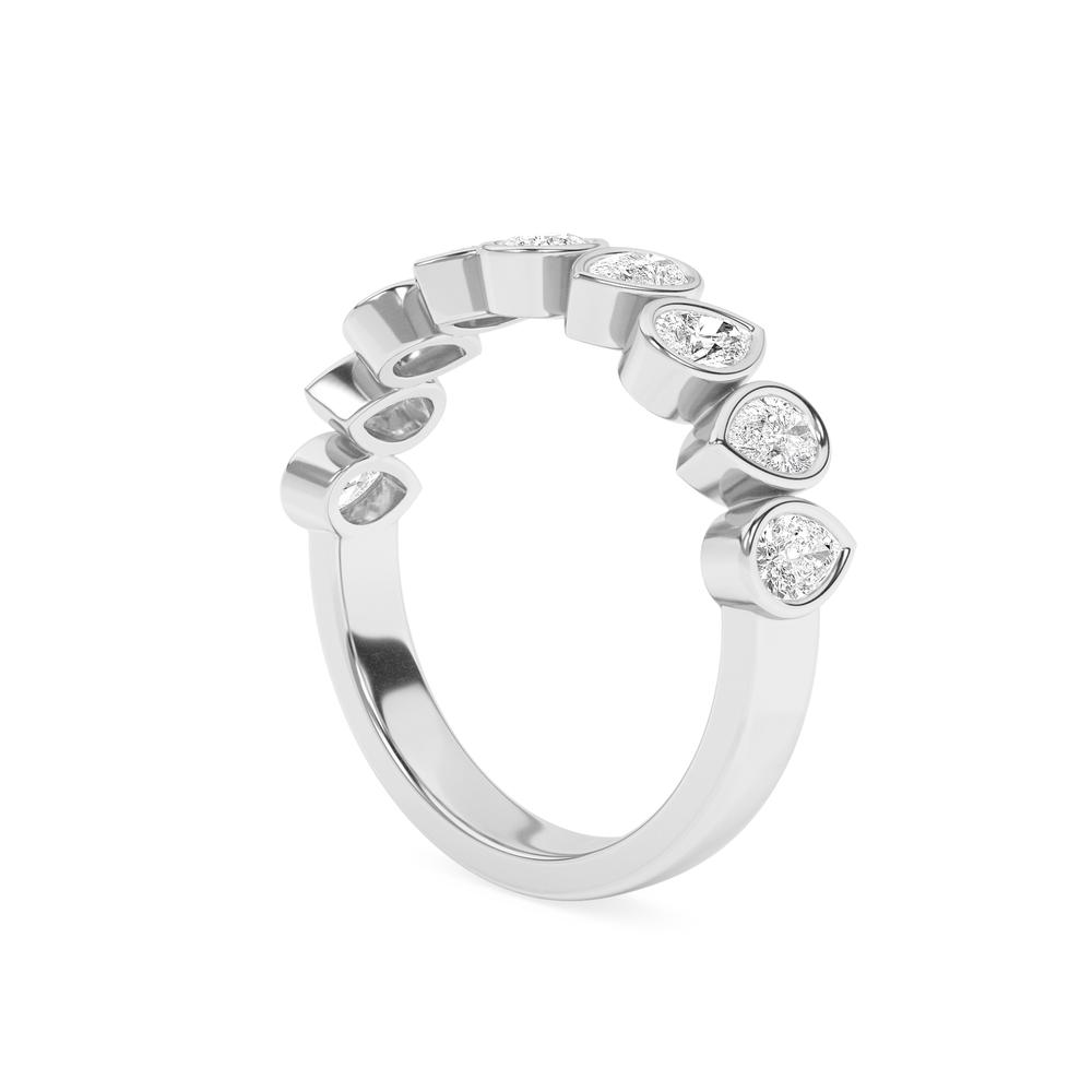 0.86 CTTW Lab Grown Diamond Wedding Band Available in 14k White Gold,14k Yellow Gold,14k Rose Gold