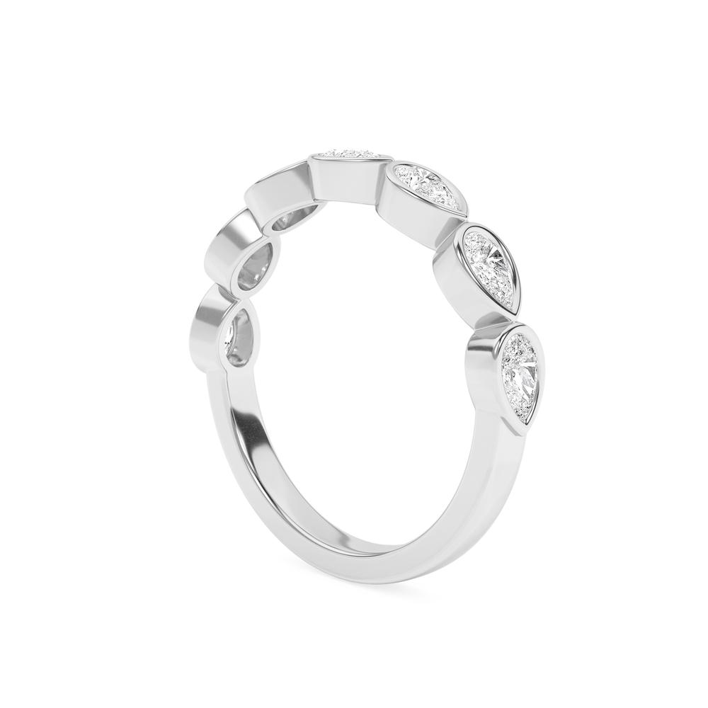 0.7 CTTW Lab Grown Diamond Wedding Band Available in 14k White Gold,14k Yellow Gold,14k Rose Gold