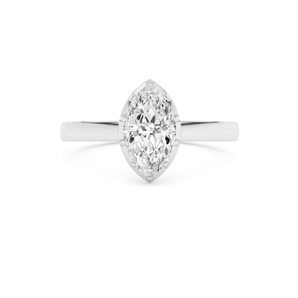 0.87 CTTW Lab Grown Diamond Solitaire Ring Available in 14k White Gold,14k Yellow Gold,14k Rose Gold