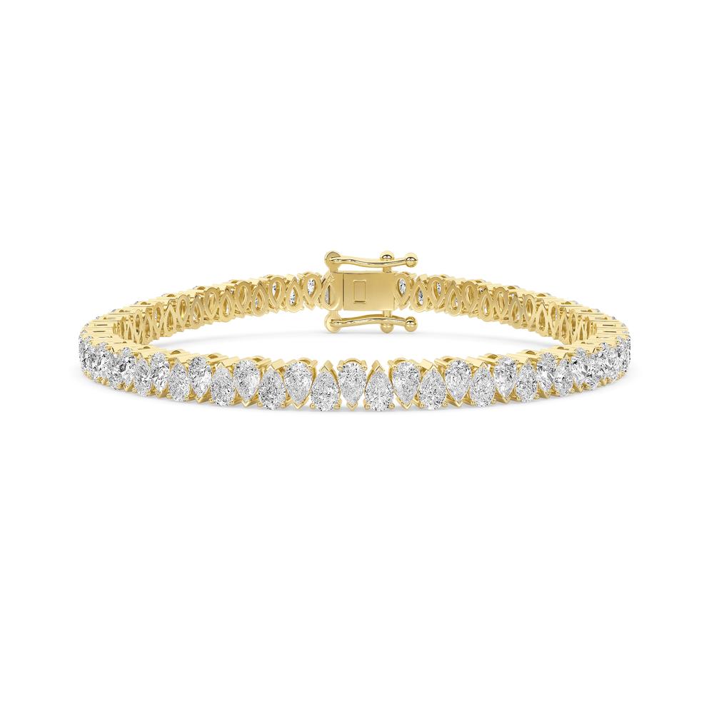 7.08 CTTW Lab Grown Diamond Tennis Bracelet Available in 14k White Gold,14k Yellow Gold,14k Rose Gold