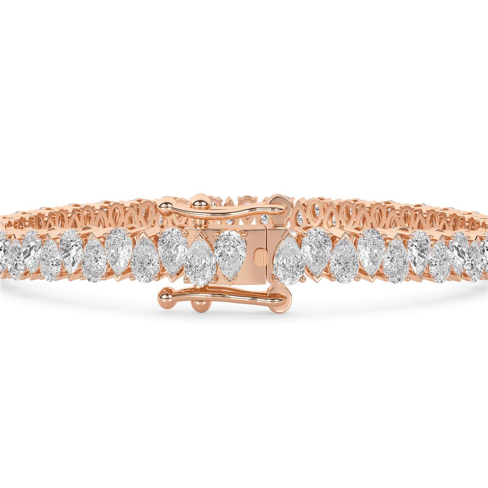 7.08 CTTW Lab Grown Diamond Tennis Bracelet Available in 14k White Gold,14k Yellow Gold,14k Rose Gold