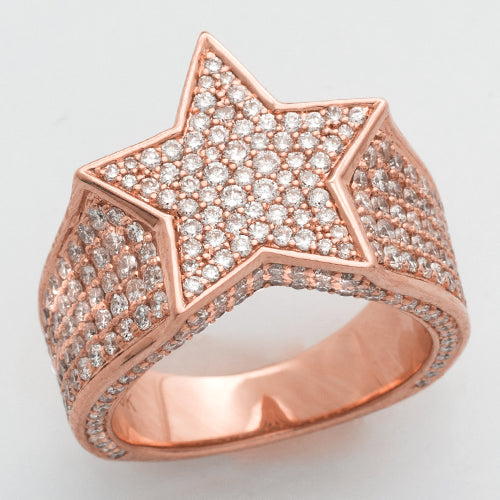 14KR 2.50CTW DIAMOND STAR SHAPE RING